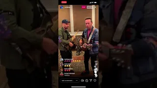 Violet Hill-Coldplay Instagram Livestream