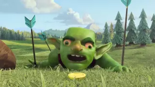 Clash of clans - Goblin  Animated T.V. trailer By Paper