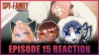 Spy x Family Ep 15 Reaction (Full Length) | A New Family Member