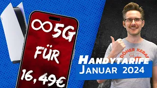 Die besten Handyverträge im Januar 2024!