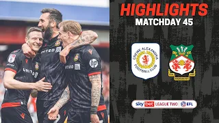 HIGHLIGHTS | Crewe Alexandra vs Wrexham AFC