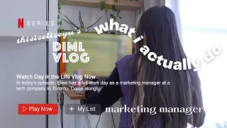 day in the life of a marketing manager 💻 | DIML @thisiseliseyu