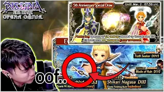 [DFFOO GL] 5th Anniversary 50+1 pull and Penelo'S BT/FR Pull!!