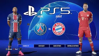 FIFA 21 PS5 PSG - BAYERN MÜNCHEN | MOD Ultimate Difficulty Career Mode HDR Next Gen