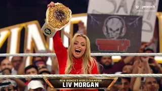 Liv morgan has become the brand new women world champion