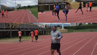 Yohan Blake | Ackeem Blake | Briana Williams | Christania Williams | Speed drills