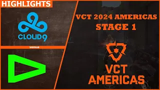 [HIGHLIGHTS] C9 vs LOUD | VCT 2024 Americas Stage 1 | 20 April 2024