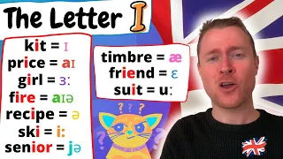 English Pronunciation |  The Letter ' i ' | 10+ Ways to Pronounce the Letter ɪ in English!