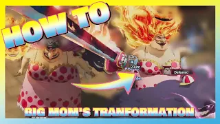 How to Unlock Big Mom's Transformation - One Piece: Pirate Warriors 4 - All Combos and Abilities