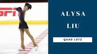 Alysa Liu QUAD LUTZ! - The Swan by Saint Saens Concept