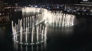 💦  Burj Khalifa Fountains - поющие фонтаны ОАЭ