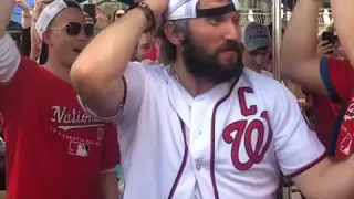 Ovechkin doing a kegstand