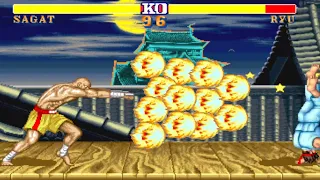 Street Fighter 2 Hack ➤ Super Golden Edition ➤ SAGAT Gameplay