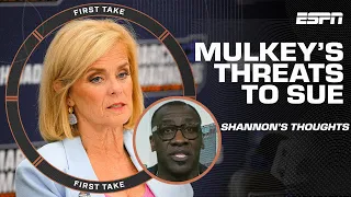 Shannon Sharpe's thoughts on Kim Mulkey's threats to sue The Washington Post | First Take