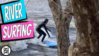New Jersey River Surfing