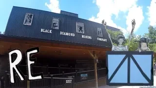 BLACK DIAMOND Dark Ride POV On-ride Knoebels - Elysburg, PA
