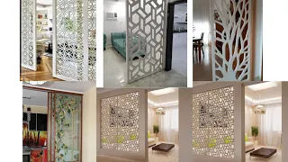 Creative living room partition/divider/separator ideas that will help you optimize space. #decor