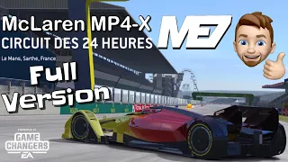 McLaren MP4-X @ Circuit Des 24 Heures (Le Mans). Highest paying MP4-X race.