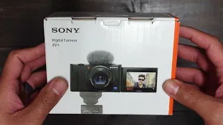 BRAND NEW SONY ZV1 UNBOXING- ASMR