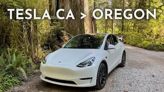 How to take a TESLA on a Roadtrip ( 2,000 miles from CA to Oregon, PART 1)