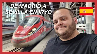 De MADRID a SEVILLA en IRYO 🚄🛤️☀️ l MARCOS VITALE 4K