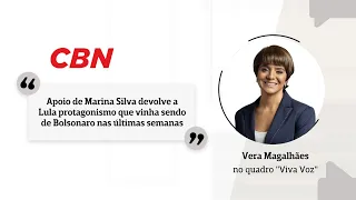 "Apoio de Marina Silva devolve a Lula protagonismo que vinha sendo de Bolsonaro nas últimas semanas"