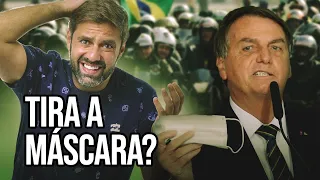 Fábio Rabin - Máscara / Motociata / Bolsonaro vaiado