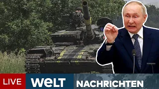 PUTINS KRIEG: Ukraine in Not - Knallharte Kämpfe und hohe Verluste im Donbass I WELT Newsstream