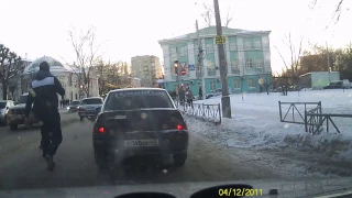 Взрыв машины в Рязани 17 01 2017
