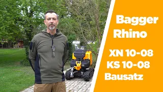 Bagger Rhino XN 10-08 / KS 10-08 Bausatz, der Zusammenbau.