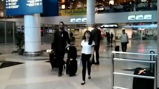 Wwe live kuala lumpur: superstars arrival at klia2