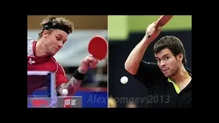 Michael Maze - Stanislav Golovanov. European Table Tennis Championships-2013