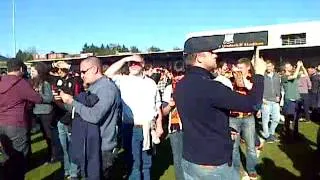 Barnet FC VS Wycombe Wanderers  PITCH INVASION