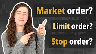 The 3 Stock Order Types Explained (Market Order, Limit Order, Stop Order)