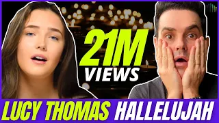 Hallelujah - Cover by Lucy Thomas [Vocal Coach REACTION]