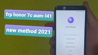 FRP aum-l41/ frp honor 7c aum-l41 / new method 2021