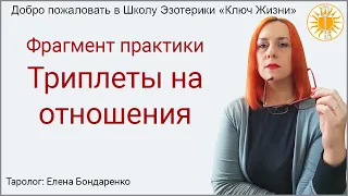 Фрагмент практики. Триплеты на отношения