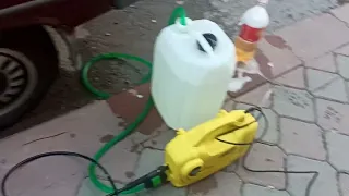 karcher k2 yıkama makinası köpük atma özelliğini başarılı