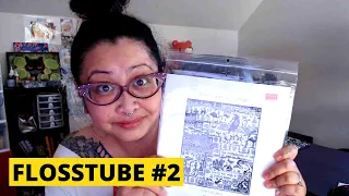 Flosstube #2 | Cross stitch pattern haul, my first Long Dog Sampler and more