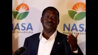 Six days to NASA leader Raila Odinga's swearing in ceremony will there be dialogue