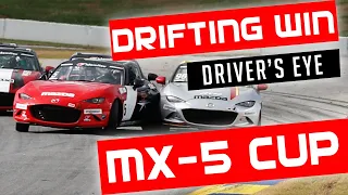 Craziest MX-5 Cup Win! - Driver's Eye | 2021 Mazda MX-5 Cup | Road Atlanta Race 1