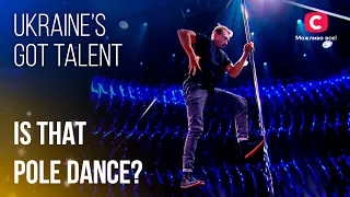 😎NEW LEVEL Of The Pole Dance | Shocking Auditions | Got Talent 2023