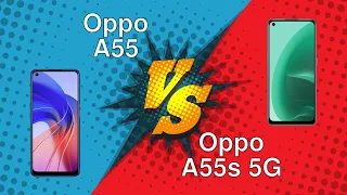 Oppo A55 vs Oppo A55s 5G