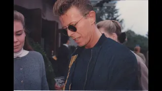 David Bowie / Tin Machine - ARRIVING BACK AT THE HOTEL AFTER CONCERT - Glasgow - 07 November 1991