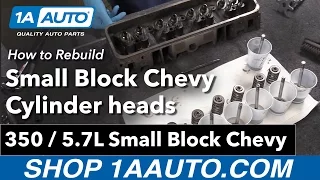 How to Rebuild Small Block Chevy 350 5.7L Cylinder Heads