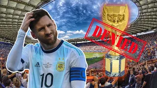 Argentina got FAKE Trophy ? | FIFA World Cup | Messi