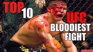 TOP 10 BLOODIEST FIGHT IN UFC HISTORY 2019