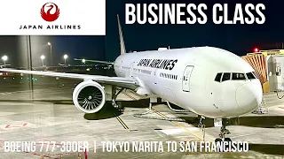 Japan Airlines Business Class Boeing 777-300ER | Tokyo Narita to San Francisco