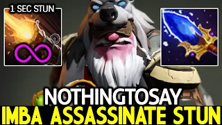 NOTHINGTOSAY [Sniper] Imba Assassinate Stun with Scepter Build Dota 2