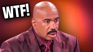 Steve Harvey Can't BELIEVE These Family Feud Answers!